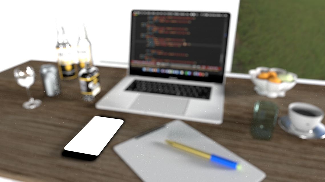 CS440 - Rendering Competition 2021 - Submission from Cosme Hubert Basile Valentin Jordan