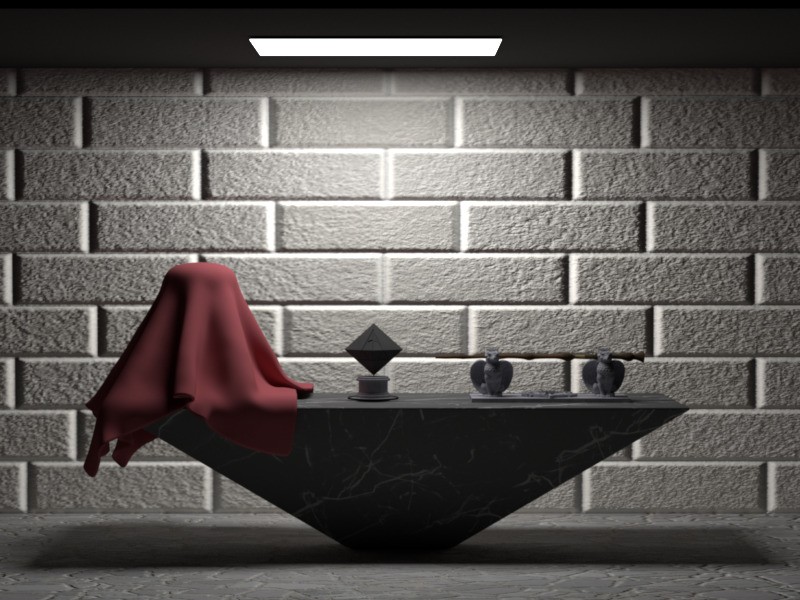 CS440 - Rendering Competition 2019 - Submission from Virginie Piskin