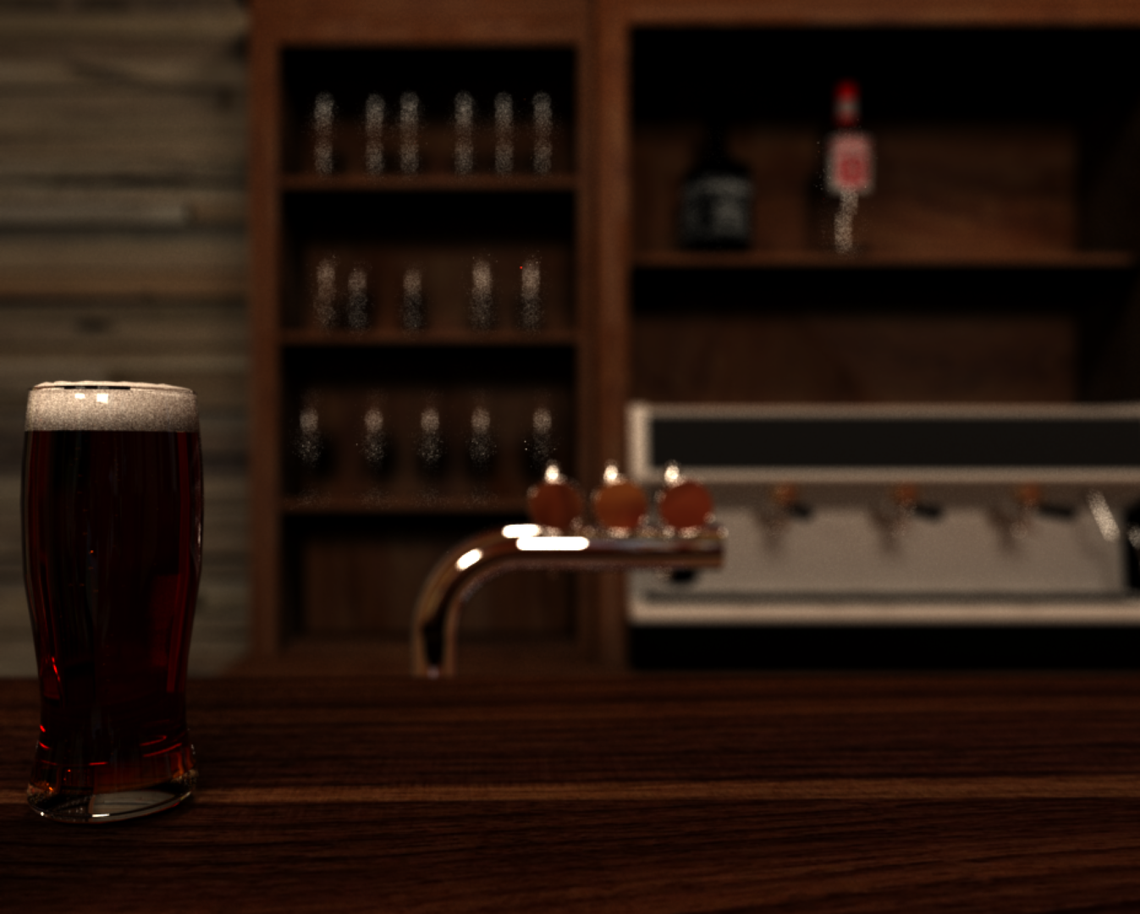 CS440 - Rendering Competition 2018 - Submission from Cyril Josué Favre-Bulle