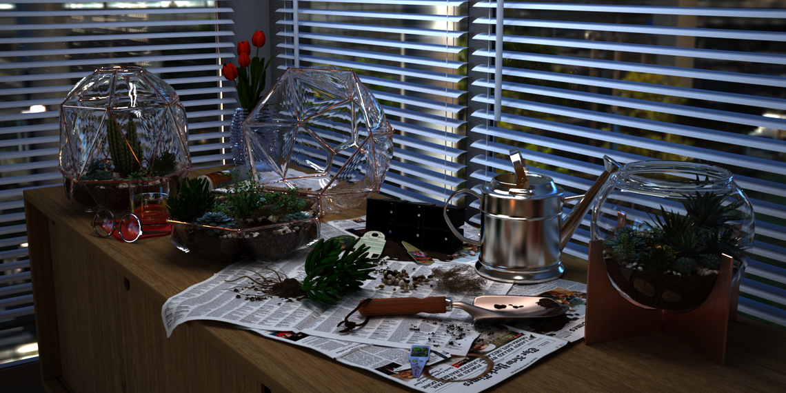 CS440 - Rendering Competition 2018 - Submission from Hannes Jakob Hergeth