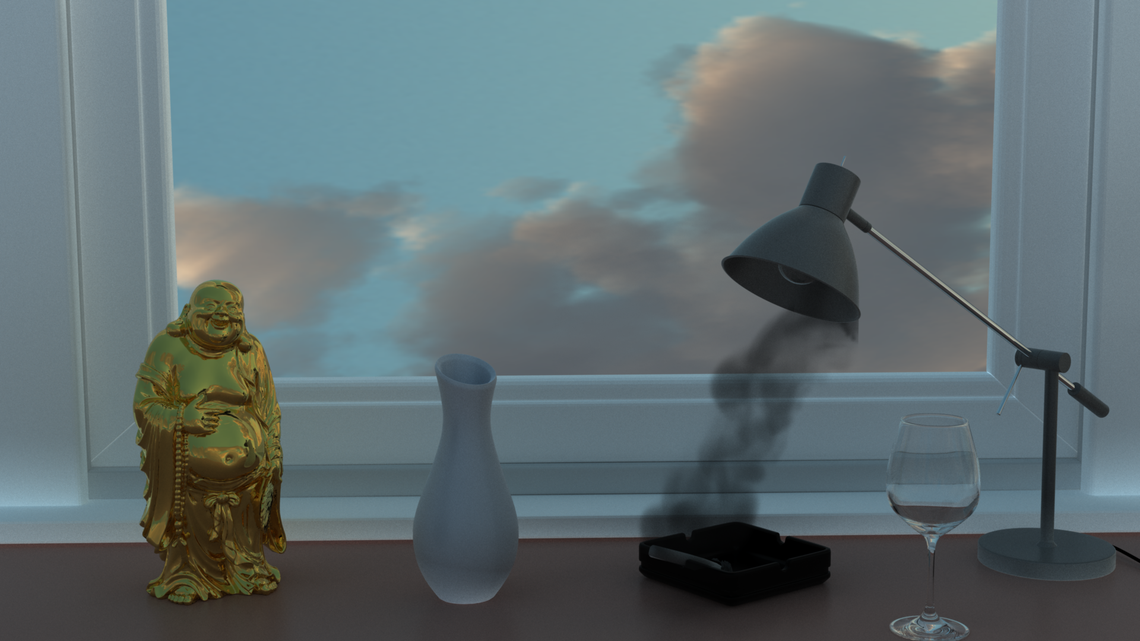 CS440 - Rendering Competition 2018 - Submission from Corentin Aurélien Tristan Bugnot