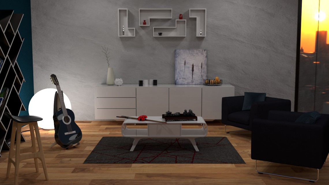 CS440 - Rendering Competition 2019 - Submission from Valentin Dimitri Borgeaud