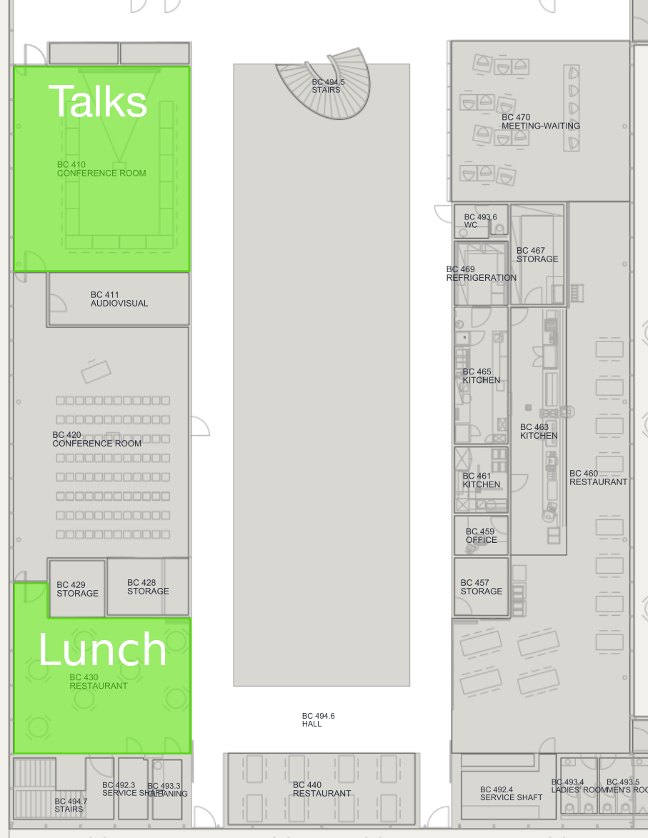 BC 4<span class='ord'>th</span> floor map